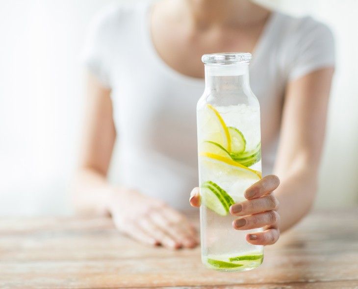 Wasser zu trinken ist gut